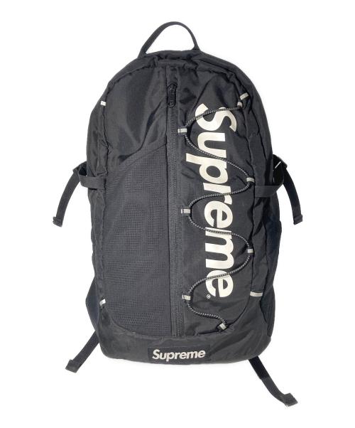 SUPREME（シュプリーム）SUPREME (シュプリーム) リップストップナイロンバックパック ブラックの古着・服飾アイテム