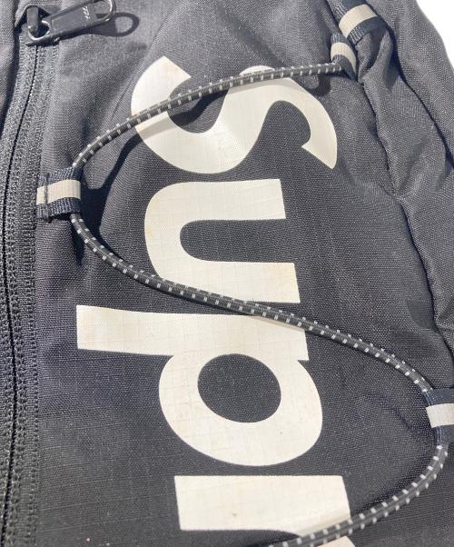 SUPREME（シュプリーム）SUPREME (シュプリーム) リップストップナイロンバックパック ブラックの古着・服飾アイテム