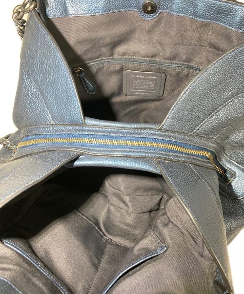 COACH（コーチ）COACH (コーチ) トートバッグ　F22209 ブルーの古着・服飾アイテム