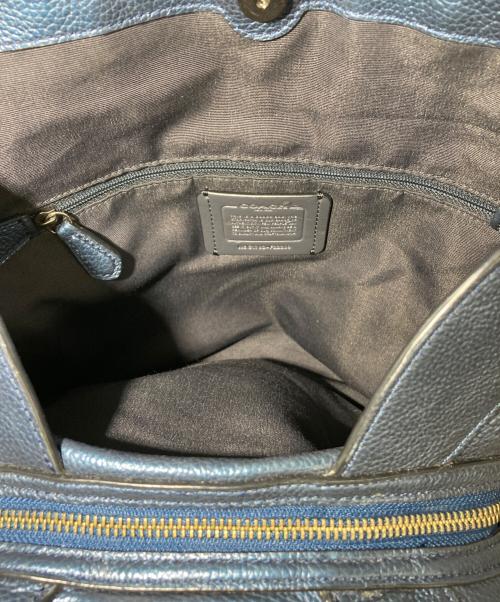 COACH（コーチ）COACH (コーチ) トートバッグ　F22209 ブルーの古着・服飾アイテム