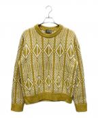Diorディオール）の古着「厚手ニット」｜ホワイト×イエロー