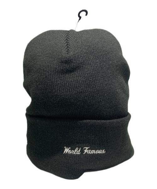 SUPREME（シュプリーム）SUPREME (シュプリーム) New Era (ニューエラ) ボックスロゴニット帽 ブラックの古着・服飾アイテム