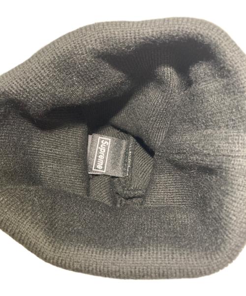 SUPREME（シュプリーム）SUPREME (シュプリーム) New Era (ニューエラ) ボックスロゴニット帽 ブラックの古着・服飾アイテム