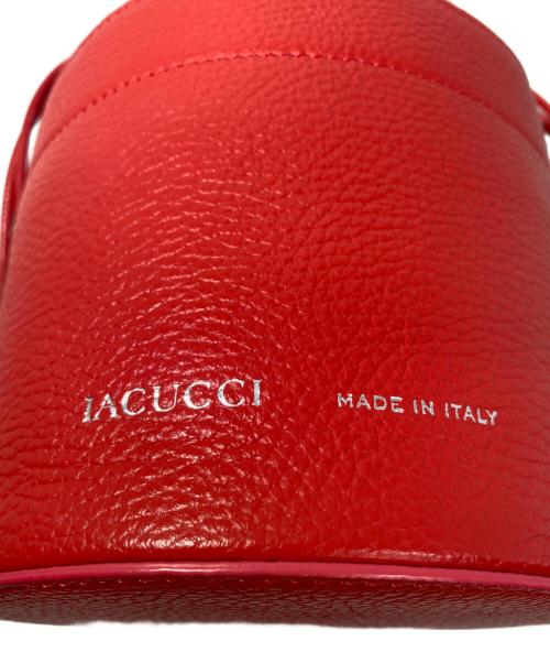 IACUCCI（イアクッチ）IACUCCI (イアクッチ) ハンドバッグ レッドの古着・服飾アイテム