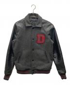DIESELディーゼル）の古着「スタジャン　OUR SUPERIOR」｜ブラック