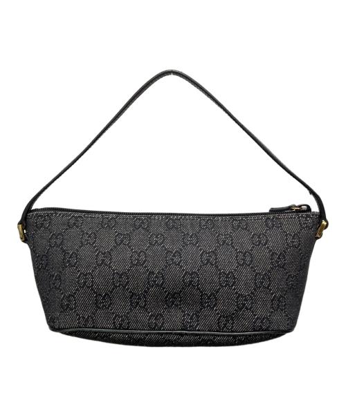 GUCCI（グッチ）GUCCI (グッチ) アクセサリーポーチ　GGキャンバス ネイビーの古着・服飾アイテム