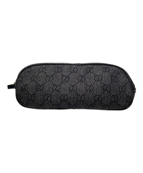 GUCCI（グッチ）GUCCI (グッチ) アクセサリーポーチ　GGキャンバス ネイビーの古着・服飾アイテム
