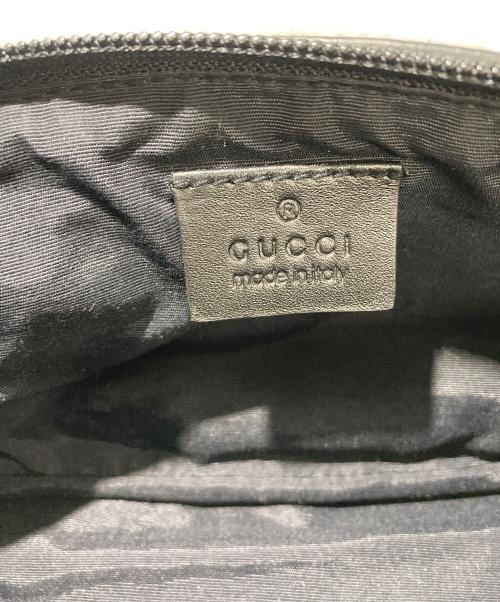 GUCCI（グッチ）GUCCI (グッチ) アクセサリーポーチ　GGキャンバス ネイビーの古着・服飾アイテム
