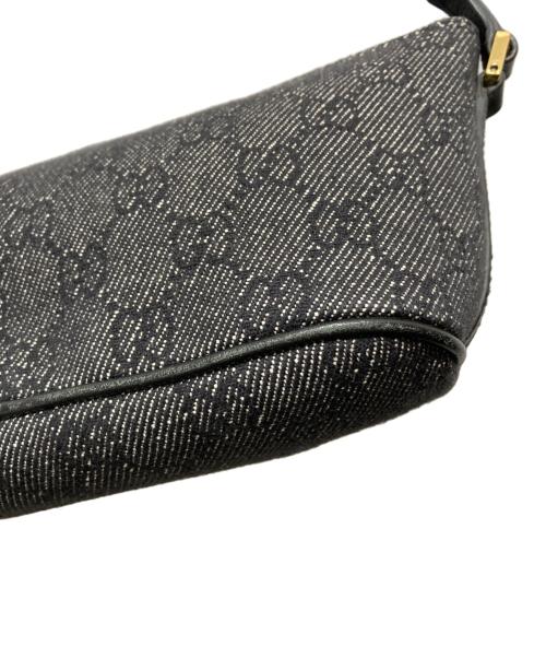GUCCI（グッチ）GUCCI (グッチ) アクセサリーポーチ　GGキャンバス ネイビーの古着・服飾アイテム