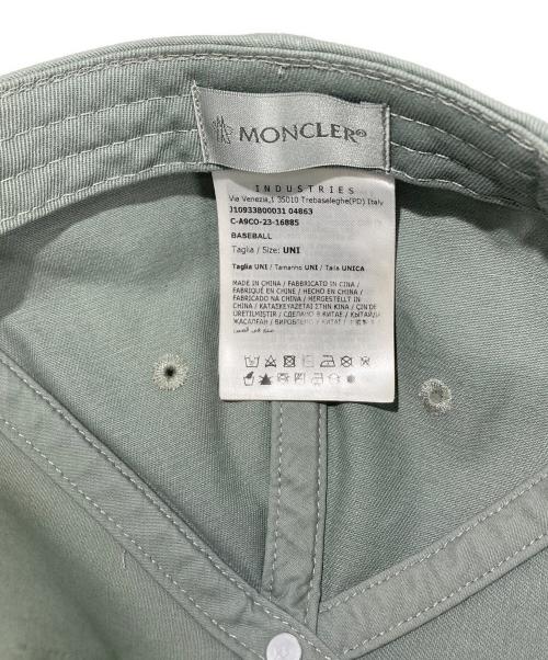 MONCLER（モンクレール）MONCLER (モンクレール) キャップ グレーの古着・服飾アイテム