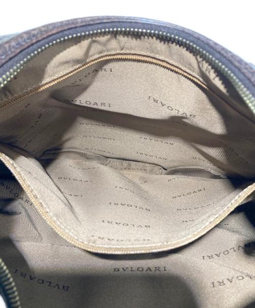 BVLGARI（ブルガリ）BVLGARI (ブルガリ) ワンショルダーバッグ　アスコット ブラウンの古着・服飾アイテム