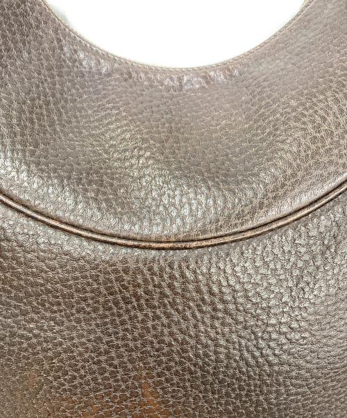 BVLGARI（ブルガリ）BVLGARI (ブルガリ) ワンショルダーバッグ　アスコット ブラウンの古着・服飾アイテム