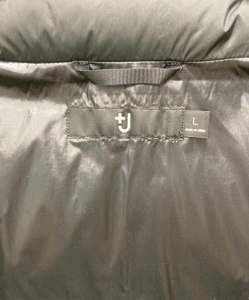 UNIQLO+J（ユニクロ プラスジェイ）UNIQLO+J (ユニクロ プラスジェイ) ダウンコート ブラック サイズ:SIZE Lの古着・服飾アイテム