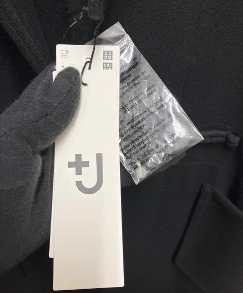 UNIQLO+J（ユニクロ プラスジェイ）UNIQLO+J (ユニクロ プラスジェイ) ダッフルコート ブラック サイズ:SIZE Mの古着・服飾アイテム