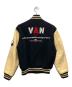 VAN JAC (ヴァン・ヂャケット) スタジャン ブラック×アイボリー サイズ:SIZE M：15000円