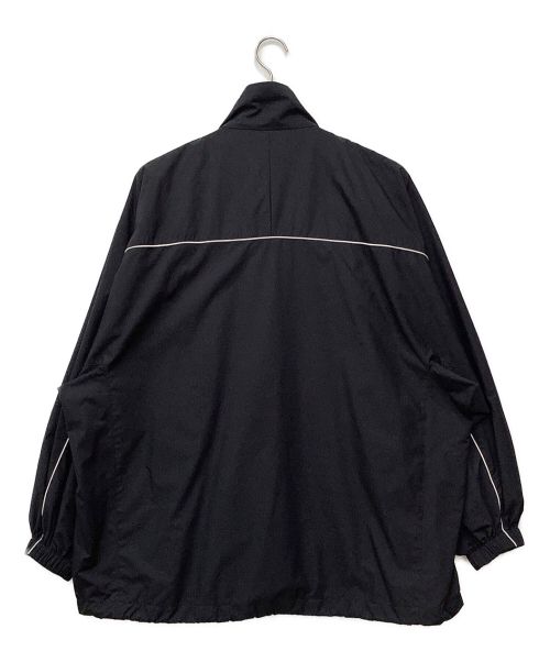 BALENCIAGA（バレンシアガ）BALENCIAGA (バレンシアガ) ワンポイントジップアップジャケット ブラック サイズ:46の古着・服飾アイテム