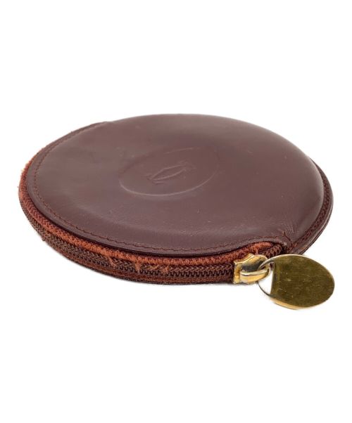 Cartier（カルティエ）Cartier (カルティエ) コインケース ボルドーの古着・服飾アイテム