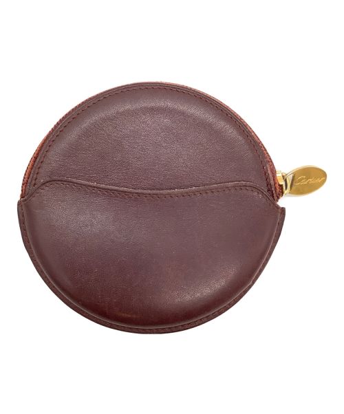 Cartier（カルティエ）Cartier (カルティエ) コインケース ボルドーの古着・服飾アイテム