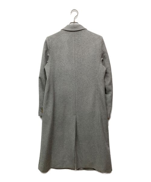 08sircus（ゼロエイトサーカス）08sircus (ゼロエイトサーカス) ウールチェスターコート グレー サイズ:1 未使用品の古着・服飾アイテム