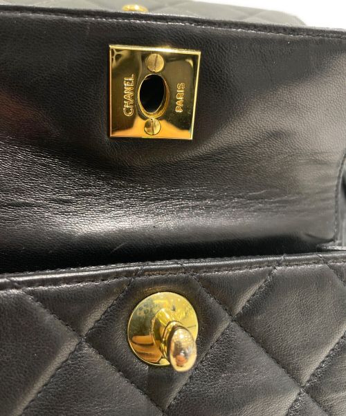 CHANEL（シャネル）CHANEL (シャネル) マトラッセチェーンショルダーリュック ブラックの古着・服飾アイテム