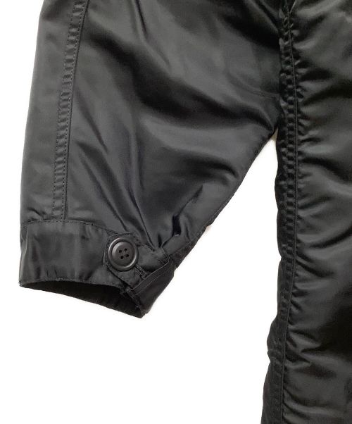 UNION（ユニオン）UNION (ユニオン) スワローテイル中綿コート ブラック サイズ:1の古着・服飾アイテム