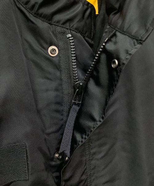 UNION（ユニオン）UNION (ユニオン) スワローテイル中綿コート ブラック サイズ:1の古着・服飾アイテム