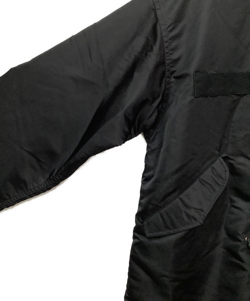 UNION（ユニオン）UNION (ユニオン) スワローテイル中綿コート ブラック サイズ:1の古着・服飾アイテム