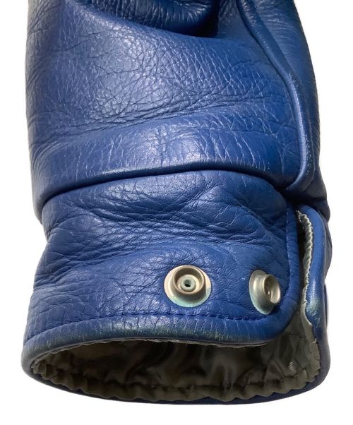 CALEE（キャリー）CALEE (キャリー) スタジャン ブラック×ブルー サイズ:Lの古着・服飾アイテム