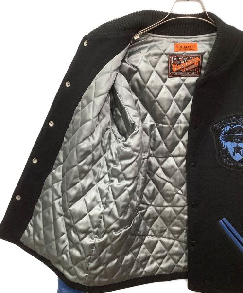 CALEE（キャリー）CALEE (キャリー) スタジャン ブラック×ブルー サイズ:Lの古着・服飾アイテム