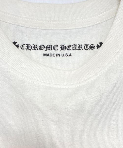 CHROME HEARTS（クロムハーツ）CHROME HEARTS (クロムハーツ) MATTY BOY (マッティ ボーイ) Retro Cycle Tee ホワイト サイズ:Lの古着・服飾アイテム