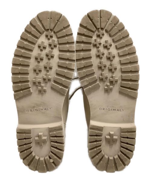 CLARKS ORIGINAL（クラークスオリジナルズ）CLARKS ORIGINAL (クラークスオリジナルズ) BEAMS (ビームス) デザートシューズ ベージュ サイズ:UK10　1/2の古着・服飾アイテム