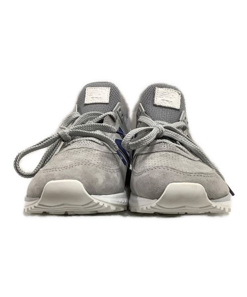 NEW BALANCE（ニューバランス）NEW BALANCE (ニューバランス) スニーカー グレー×ネイビー サイズ:28.5の古着・服飾アイテム