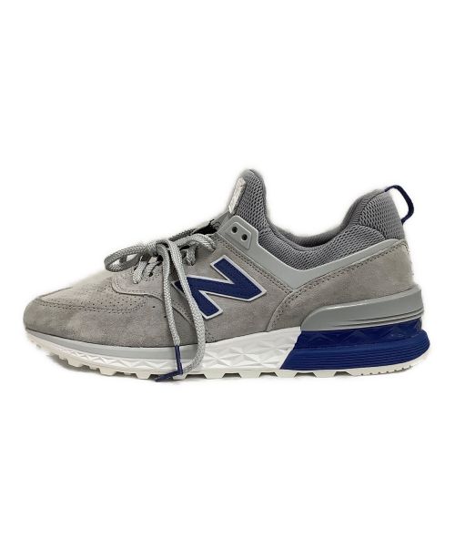 NEW BALANCE（ニューバランス）NEW BALANCE (ニューバランス) スニーカー グレー×ネイビー サイズ:28.5の古着・服飾アイテム