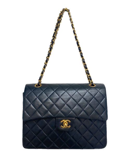CHANEL（シャネル）CHANEL (シャネル) ダブルフラップマトラッセ ブラック サイズ:25の古着・服飾アイテム