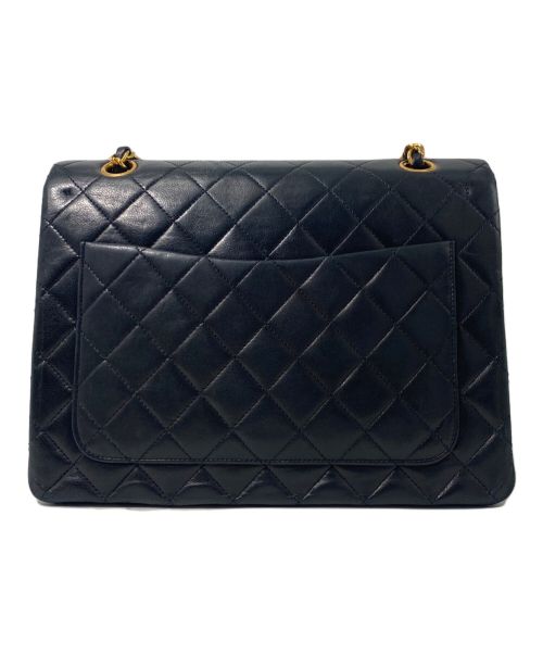 CHANEL（シャネル）CHANEL (シャネル) ダブルフラップマトラッセ ブラック サイズ:25の古着・服飾アイテム