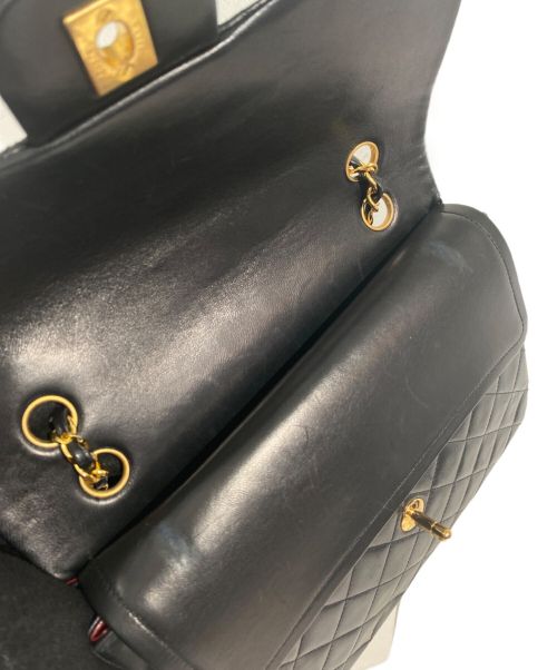 CHANEL（シャネル）CHANEL (シャネル) ダブルフラップマトラッセ ブラック サイズ:25の古着・服飾アイテム