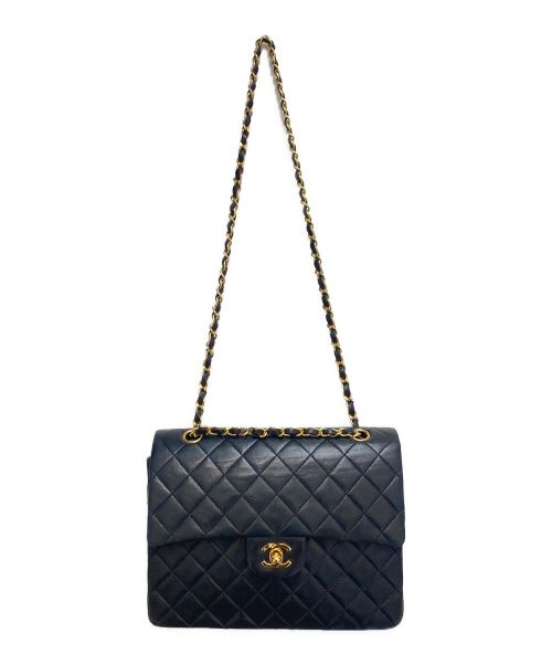 CHANEL（シャネル）CHANEL (シャネル) ダブルフラップマトラッセ ブラック サイズ:25の古着・服飾アイテム