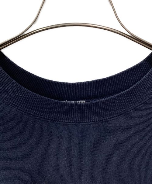 Champion（チャンピオン）Champion (チャンピオン) プリントスウェット ネイビー×オレンジ サイズ:X-LARGEの古着・服飾アイテム