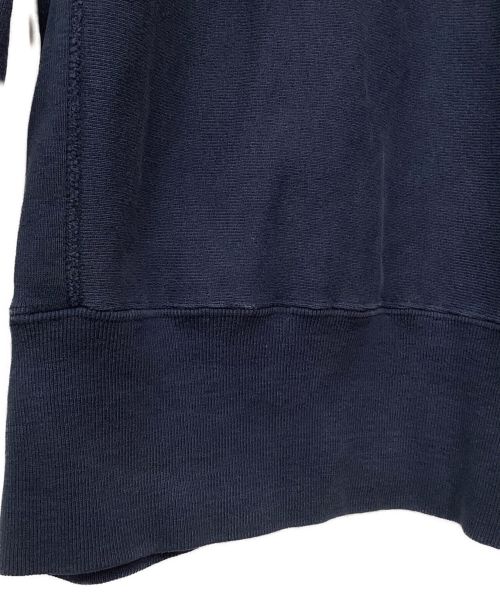 Champion（チャンピオン）Champion (チャンピオン) プリントスウェット ネイビー×オレンジ サイズ:X-LARGEの古着・服飾アイテム