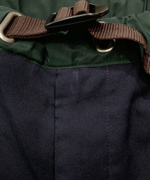 kolor/BEACON（カラービーコン）kolor/BEACON (カラービーコン) イージーパンツ ネイビー×グリーン サイズ:2の古着・服飾アイテム