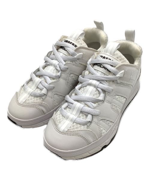 BURBERRY（バーバリー）BURBERRY (バーバリー) スニーカー ホワイト サイズ:33の古着・服飾アイテム