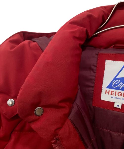 Cape HEIGHTS（ケープハイツ）CAPE HEIGHTS (ケープハイツ) ダウンジャケット レッド サイズ:Mの古着・服飾アイテム
