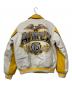 AMERICAN CLASSICS BY AVIREX LTD (アヴィレックス) ヴァーシティ ジャケット アヴィエーターズ イエロー×ホワイト サイズ:M：45000円