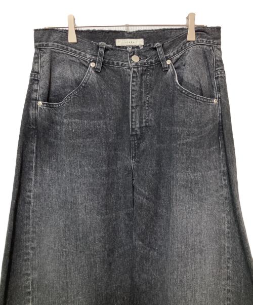 jieda（ジエダ）Jieda (ジエダ) 3D BAGGY DENIM ブラック サイズ:M 未使用品の古着・服飾アイテム