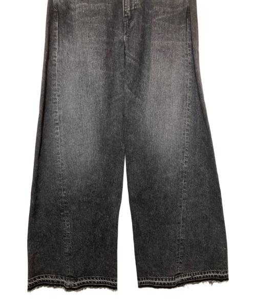 jieda（ジエダ）Jieda (ジエダ) 3D BAGGY DENIM ブラック サイズ:M 未使用品の古着・服飾アイテム