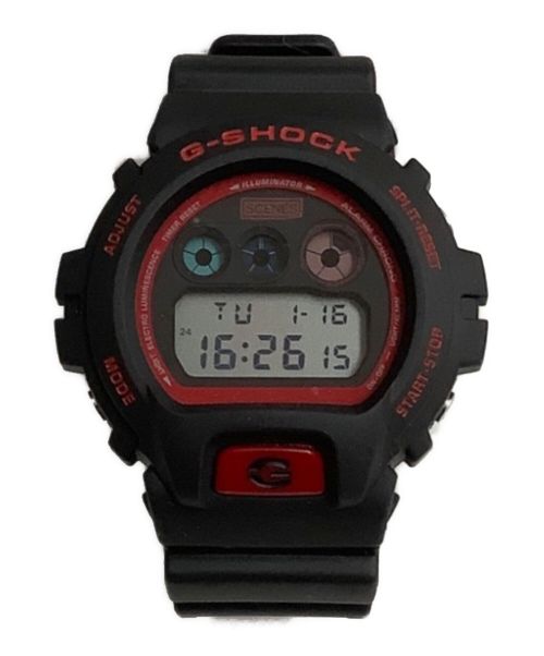 CASIO（カシオ）CASIO (カシオ) B'z (ビーズ) 腕時計 レッド×ブラックの古着・服飾アイテム