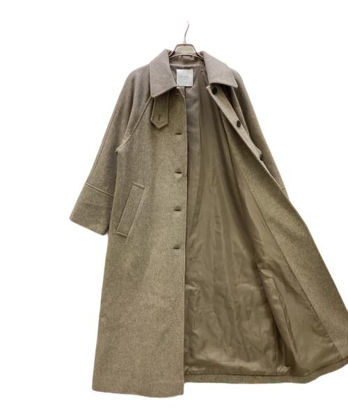 STUDIOUS（ステュディオス）STUDIOUS (ステュディオス) ウエストマークベルテッドコート ライトグレー サイズ:M 未使用品の古着・服飾アイテム