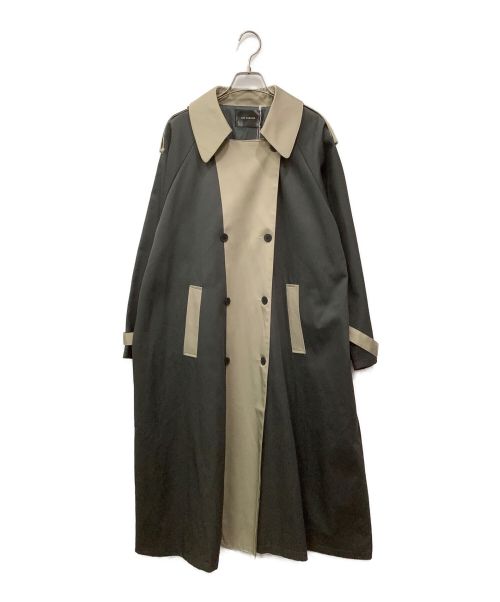 UNE MANSION（ユヌマンション）UNE MANSION (ユヌマンション) トレンチコート ベージュ×グレー サイズ:F 未使用品の古着・服飾アイテム