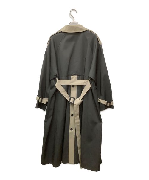 UNE MANSION（ユヌマンション）UNE MANSION (ユヌマンション) トレンチコート ベージュ×グレー サイズ:F 未使用品の古着・服飾アイテム
