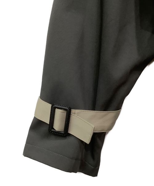 UNE MANSION（ユヌマンション）UNE MANSION (ユヌマンション) トレンチコート ベージュ×グレー サイズ:F 未使用品の古着・服飾アイテム